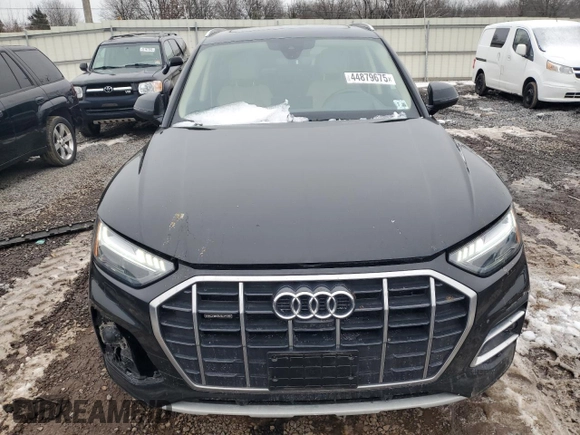 2021 Audi Q5 Prestige with VIN WA1CAAFY6M2114148, listed as a Copart auction lot 44879675 with 45,159 mi miles and Salvage Title. Bid and sale history available at carsss.com. Image 5.