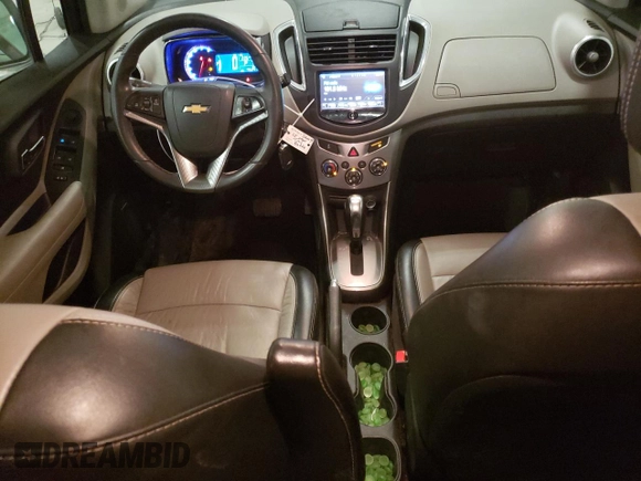 2015 Chevrolet Trax LTZ with VIN 3GNCJTSBXFL214720, listed as a Copart auction lot 48519435 with 95,291 mi miles and Salvage Title. Bid and sale history available at carsss.com. Image 8.
