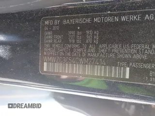 2012 MINI Countryman S с VIN WMWZC3C54CWM27414, выставлен на аукционе IAAI как лот 42581415 с пробегом 126 536 миль миль и . История ставок и продаж доступна на DreamBid. Изображение 9.