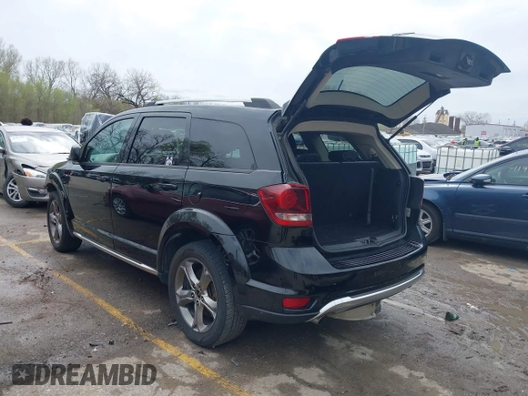 2016 Dodge Journey Crossroad Plus z VIN 3C4PDDGG7GT201047, wystawiony jako IAAI lot #41939167 z przebiegiem 140 333 mil mil oraz . Historia ofert i sprzedaży dostępna na DreamBid. Obrazek 3.