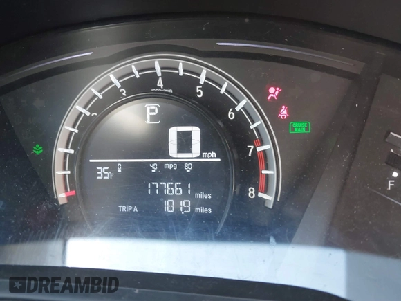 2018 Honda CR-V LX with VIN 2HKRW5H31JH408187, listed as a IAAI auction lot 41623448 with 177,661 mi miles and . Bid and sale history available at DreamBid. Image 7.