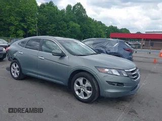 2010 Honda Crosstour EX-L z VIN 5J6TF1H5XAL013687, wystawiony jako IAAI lot #42187755 z przebiegiem 195 579 mil mil oraz . Historia ofert i sprzedaży dostępna na DreamBid. Obrazek 1.