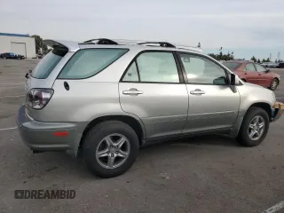 2002 Lexus RX 300 with VIN JTJGF10U620123324, listed as a Copart auction lot 79619434 with 109,231 mi miles and Salvage Title. Bid and sale history available at carsss.com. Image 3.