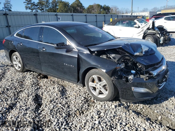 2020 Chevrolet Malibu LS with VIN 1G1ZB5STXLF150679, listed as a Copart auction lot 41786285 with 154,229 mi miles and Salvage Title. Bid and sale history available at DreamBid. Image 4.
