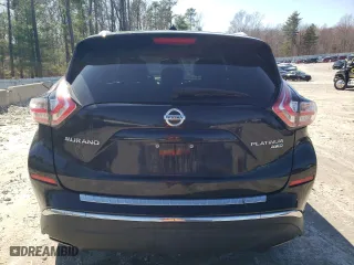 2015 Nissan Murano SL with VIN 5N1AZ2MH3FN235439, listed as a Copart auction lot 52615675 with 128,862 mi miles and Clean Title. Bid and sale history available at carsss.com. Image 6.