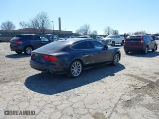 2012 Audi A7 3.0 Prestige with VIN WAU2GAFC7CN101018, listed as a IAAI auction lot 41753827 with 143,740 mi miles. Bid and sale history available at carsss.com. Image 4.
