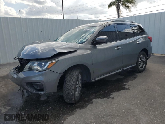2020 Nissan Pathfinder S с VIN 5N1DR2AM9LC583526, выставлен на аукционе Copart как лот 57574235 с пробегом 257 220 миль миль и Чистый • Clean title. История ставок и продаж доступна на DreamBid. Изображение 1.