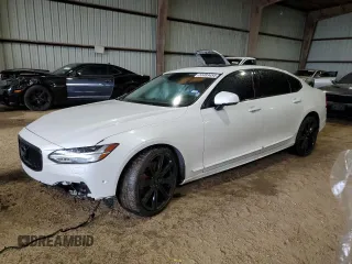 2019 Volvo S90 Inscription with VIN LVYA22ML6KP081135, listed as a Copart auction lot 53483454 with 99,353 mi miles and Salvage Title. Bid and sale history available at carsss.com. Image 1.