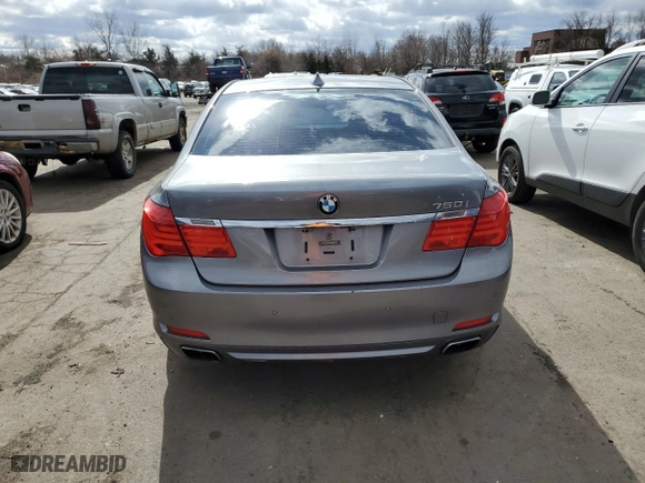 2012 BMW 7 Series 750i xDrive with VIN WBAKC6C50CDX99525, listed as a Copart auction lot 47569675 with 155,843 mi miles and Clean Title. Bid and sale history available at carsss.com. Image 6.