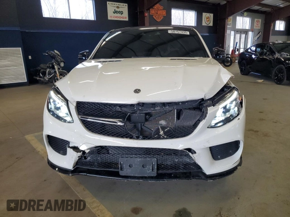 2018 Mercedes-Benz GLE 43 AMG with VIN 4JGED6EB8JA123463, listed as a Copart auction lot 50757435 with 88,788 mi miles and Salvage title. Bid and sale history available at DreamBid. Image 5.