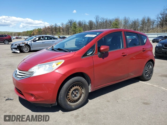 2015 Nissan Note SV with VIN 3N1CE2CP7FL378396, listed as a Copart auction lot 54050065 with 152,105 mi miles and Salvage Title. Bid and sale history available at DreamBid. Image 1.