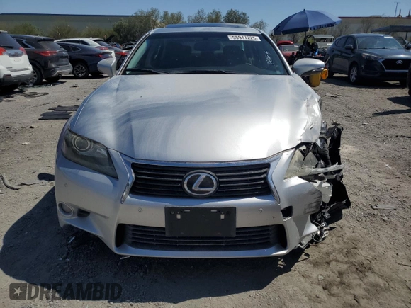 2013 Lexus GS 350 with VIN JTHBE1BL9D5028359, listed as a Copart auction lot 58947225 with 125,640 mi miles and Salvage title. Bid and sale history available at DreamBid. Image 5.