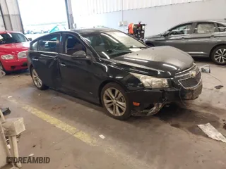 2012 Chevrolet Cruze LTZ with VIN 1G1PH5SC3C7224024, listed as a IAAI auction lot 41789402 with 139,273 mi miles. Bid and sale history available at carsss.com. Image 1.