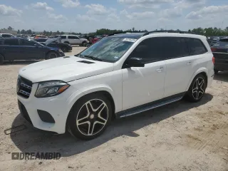 2017 Mercedes-Benz GLS 550 с VIN 4JGDF7DEXHA889583, выставлен на аукционе Copart как лот 56196325 с пробегом 93 138 миль миль и Списание • Salvage title. История ставок и продаж доступна на DreamBid. Изображение 1.