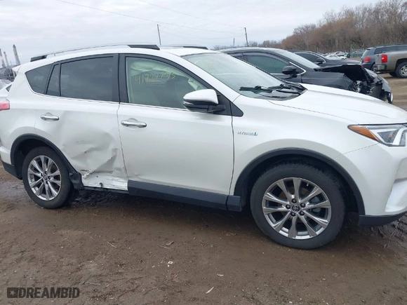 2017 Toyota RAV4 Hybrid Limited with VIN JTMDJREVXHD103079, listed as a IAAI auction lot 41727733 with 85,654 mi miles. Bid and sale history available at carsss.com. Image 13.