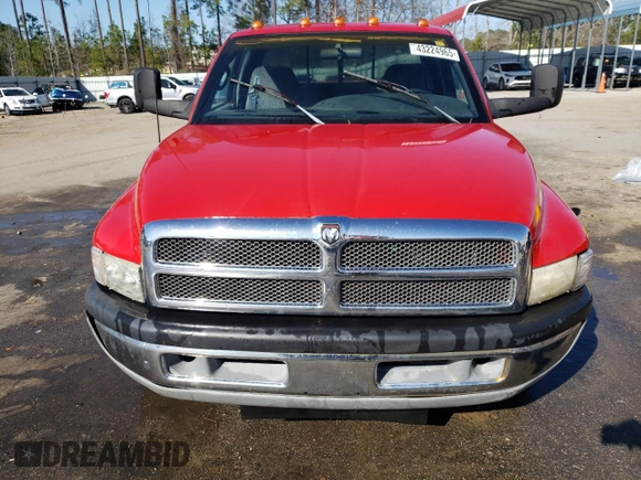 1998 Dodge Ram 3500 with VIN 1B7MC3367WJ240238, listed as a Copart auction lot 43224965 with 260,492 mi miles and Salvage Title. Bid and sale history available at carsss.com. Image 5.