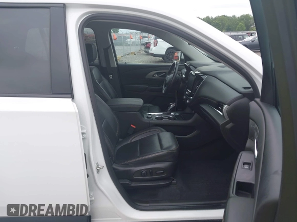 2021 Chevrolet Traverse RS with VIN 1GNERJKW9MJ233563, listed as a IAAI auction lot 42505578 with 57,999 mi miles and . Bid and sale history available at DreamBid. Image 5.
