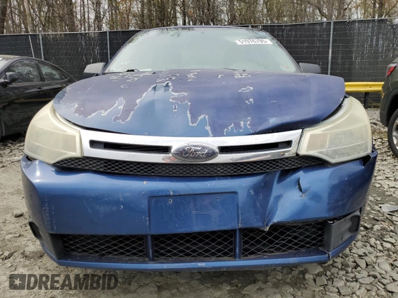 2008 Ford Focus S with VIN 1FAHP34N48W223081, listed as a Copart auction lot 51976795 with 154,939 mi miles and Salvage Title. Bid and sale history available at carsss.com. Image 5.