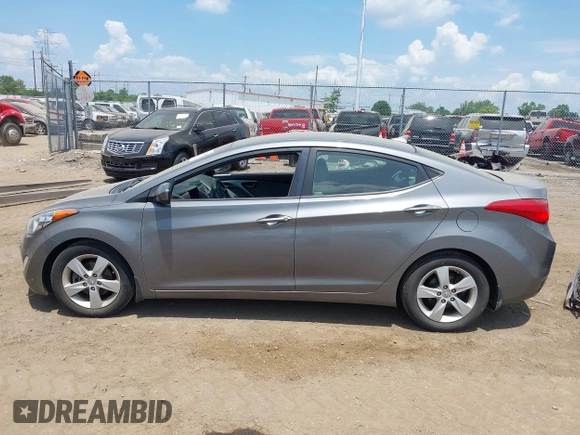 2013 Hyundai Elantra GLS with VIN 5NPDH4AE0DH309679, listed as a IAAI auction lot 42573400 with 173,948 mi miles and . Bid and sale history available at DreamBid. Image 14.