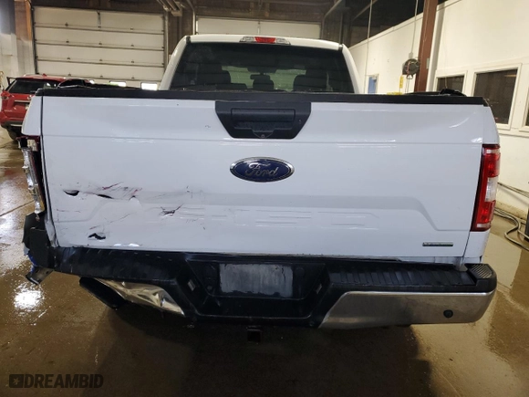 2019 Ford F-150 XL with VIN 1FTFX1E49KKD00392, listed as a Copart auction lot 47582735 with 235,676 mi miles and Clean Title. Bid and sale history available at carsss.com. Image 6.