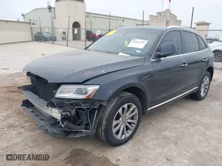 2015 Audi Q5 Premium Plus with VIN WA1LFAFP2FA049011, listed as a IAAI auction lot 41583525 with NaN miles. Bid and sale history available at carsss.com. Image 18.