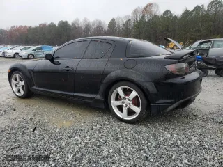 2004 Mazda RX-8 with VIN JM1FE173740121163, listed as a Copart auction lot 84343154 with 192,221 mi miles and Clean Title. Bid and sale history available at carsss.com. Image 2.