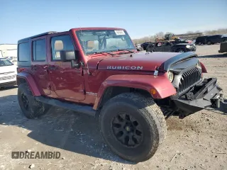 2012 Jeep Wrangler Unlimited Rubicon with VIN 1C4HJWFG4CL114089, listed as a Copart auction lot 49436495 with 189,079 mi miles and Salvage title. Bid and sale history available at DreamBid. Image 4.