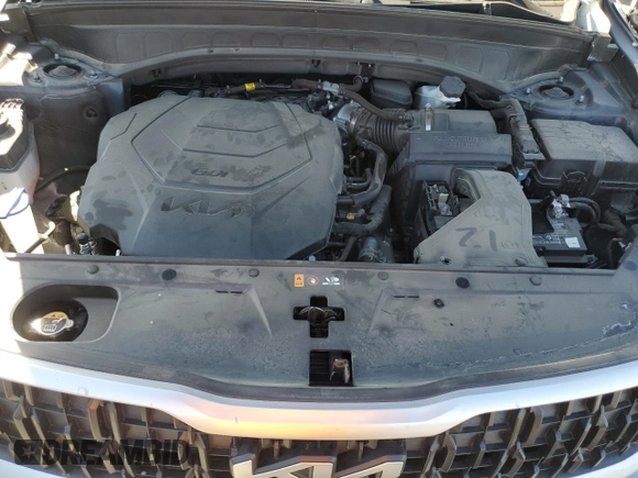 2024 Kia Telluride LX with VIN 5XYP24GC9RG482751, listed as a Copart auction lot 52924035 with 35,366 mi miles and Salvage title. Bid and sale history available at DreamBid. Image 12.