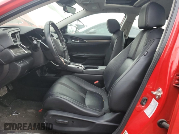 2020 Honda Civic Sedan EX-L with VIN 2HGFC1F73LH680263, listed as a Copart auction lot 46688685 with 36,726 mi miles and Salvage Title. Bid and sale history available at carsss.com. Image 7.