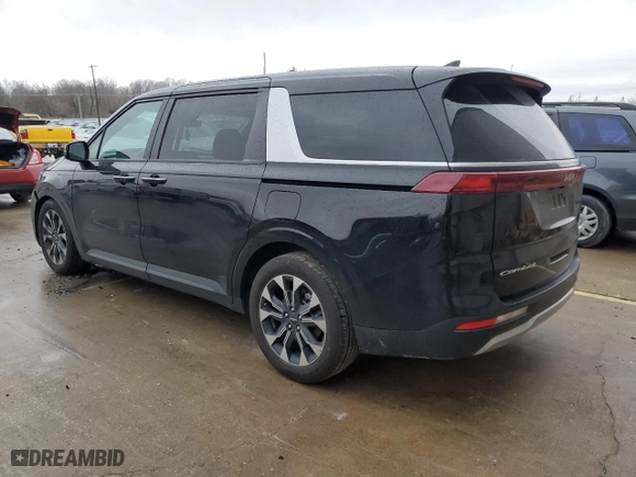 2022 Kia Carnival EX with VIN KNDNC5H37N6078711, listed as a Copart auction lot 79053293 with 59,793 mi miles and Salvage Title. Bid and sale history available at carsss.com. Image 2.