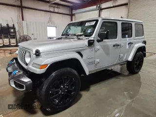 2024 Jeep Wrangler Sahara with VIN 1C4RJXP69RW270068, listed as a Copart auction lot 63451565 with 34,225 mi miles and Clean title. Bid and sale history available at DreamBid. Image 1.