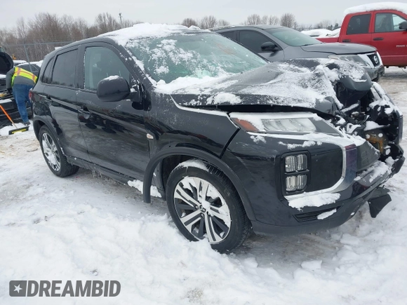 2020 Mitsubishi Outlander Sport ES 2.0 with VIN JA4AR3AU3LU006654, listed as a IAAI auction lot 41565859 with 131,141 mi miles. Bid and sale history available at carsss.com. Image 1.