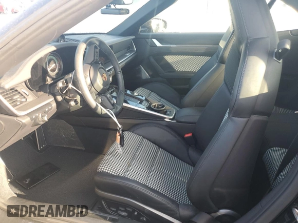 2024 Porsche 911 Turbo with VIN WP0CD2A98RS257662, listed as a Copart auction lot 73840434 with 0 mi miles and Salvage Title. Bid and sale history available at carsss.com. Image 7.