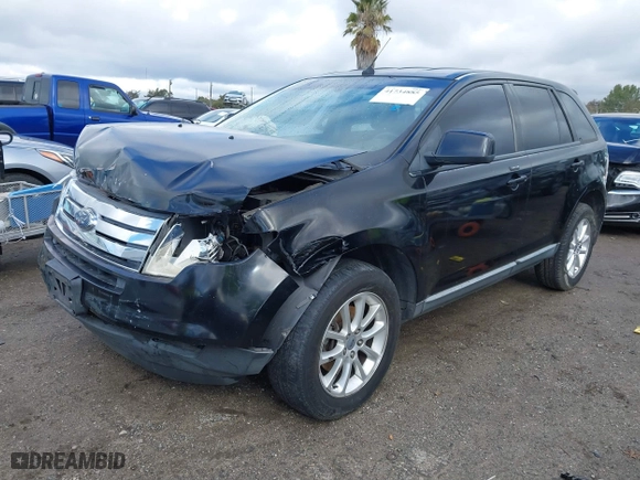 2009 Ford Edge SEL with VIN 2FMDK38CX9BA73265, listed as a IAAI auction lot 41734885 with 223,780 mi miles. Bid and sale history available at carsss.com. Image 2.