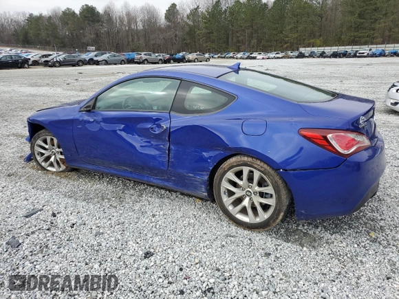 2013 Hyundai Genesis Coupe 2.0T Premium with VIN KMHHT6KDXDU082553, listed as a Copart auction lot 43928385 with 165,736 mi miles and Salvage Title. Bid and sale history available at carsss.com. Image 2.