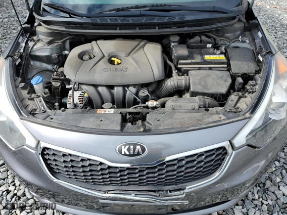 2016 Kia Forte 5-Door LX with VIN KNAFK5A89G5573494, listed as a Copart auction lot 50078525 with 25,733 mi miles and Salvage Title. Bid and sale history available at carsss.com. Image 11.