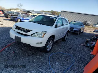 2007 Lexus RX 350 with VIN 2T2GK31U27C019544, listed as a Copart auction lot 83761474 with 213,609 mi miles and Salvage Title. Bid and sale history available at carsss.com. Image 1.