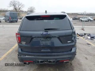 2017 Ford Explorer Sport with VIN 1FM5K8GT2HGA46765, listed as a IAAI auction lot 41958437 with 116,531 mi miles and . Bid and sale history available at carsss.com. Image 17.