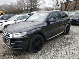 2020 Audi Q5 Premium Plus with VIN WA1BNAFY7L2015224, listed as a Copart auction lot 47318895 with 28,873 mi miles and Salvage Title. Bid and sale history available at carsss.com. Image 1.