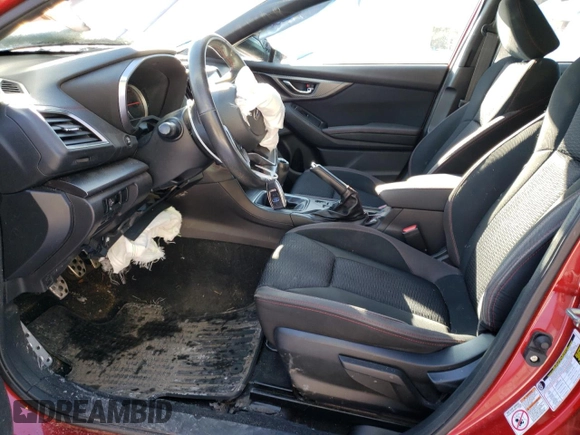 2017 Subaru Impreza Special Sports with VIN 4S3GTAK66H1725802, listed as a Copart auction lot 42935115 with 50,588 mi miles and Salvage title. Bid and sale history available at DreamBid. Image 7.
