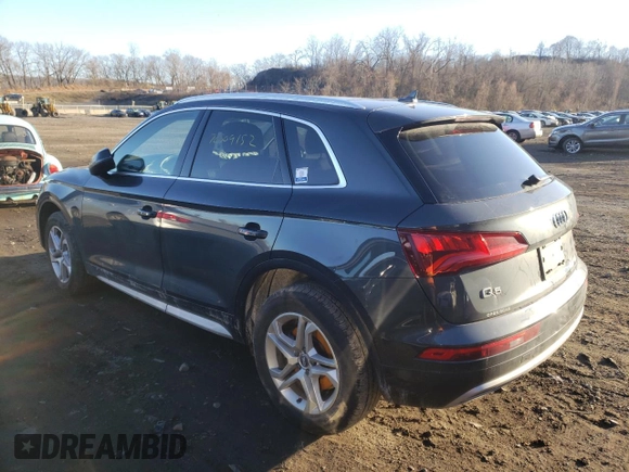 2019 Audi Q5 Premium with VIN WA1ANAFY9K2080456, listed as a Copart auction lot 70509152 with 52,405 mi miles. Bid and sale history available at carsss.com. Image 2.