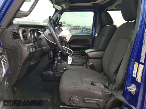 2018 Jeep Wrangler Unlimited Sport с VIN 1C4HJXDG5JW176850, выставлен на аукционе Copart как лот 59404825 с пробегом 99 383 миль миль и Списание • Salvage title. История ставок и продаж доступна на DreamBid. Изображение 7.