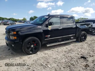 2015 Chevrolet Silverado 1500 LTZ with VIN 3GCUKSEC1FG465496, listed as a Copart auction lot 62930904 with 117,600 mi miles and Non Repairable. Bid and sale history available at carsss.com. Image 1.