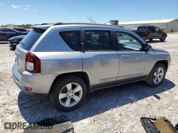 2016 Jeep Compass Sport with VIN 1C4NJDBB9GD631471, listed as a Copart auction lot 57851835 with 78,620 mi miles and Salvage title. Bid and sale history available at DreamBid. Image 3.