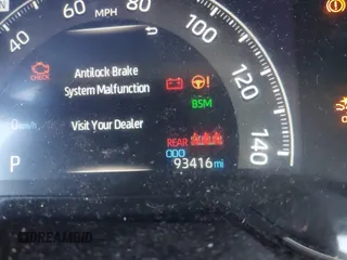 2019 Toyota RAV4 Limited with VIN JTMN1RFV5KD506624, listed as a IAAI auction lot 41657432 with 93,416 mi miles. Bid and sale history available at carsss.com. Image 7.