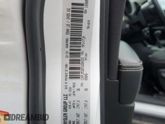 2015 Jeep Cherokee North with VIN 1C4PJMCB2FW594225, listed as a Copart auction lot 80424404 with 126,879 mi miles and Salvage Title. Bid and sale history available at carsss.com. Image 16.