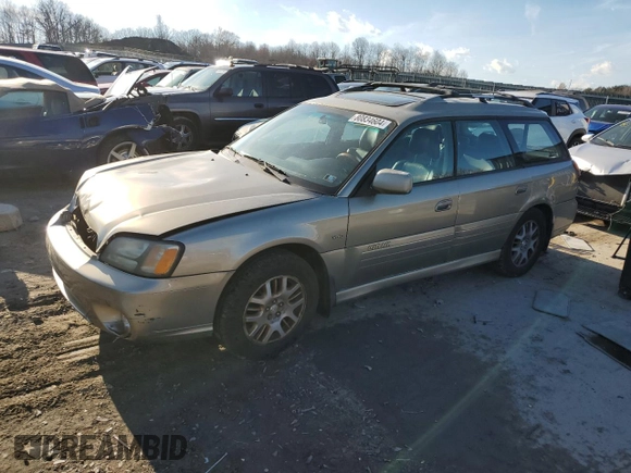 2003 Subaru Legacy Outback VDC with VIN 4S3BH896937615150, listed as a Copart auction lot 80834604 with 119,614 mi miles and Salvage title. Bid and sale history available at DreamBid. Image 1.