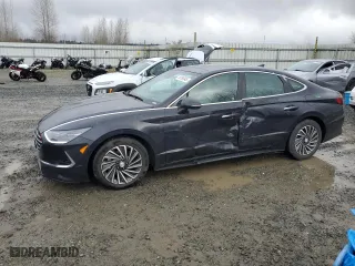 2023 Hyundai Sonata Hybrid Limited with VIN KMHL54JJ2PA055708, listed as a Copart auction lot 45769345 with 32,444 mi miles and Salvage Title. Bid and sale history available at carsss.com. Image 1.