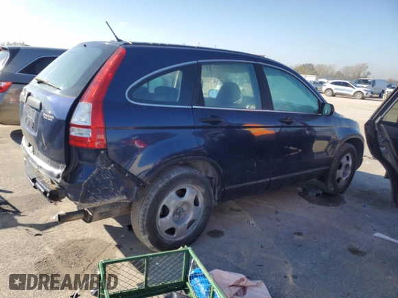 2009 Honda CR-V LX with VIN 5J6RE48369L030141, listed as a Copart auction lot 79566954 with 235,353 mi miles and Salvage Title. Bid and sale history available at carsss.com. Image 3.