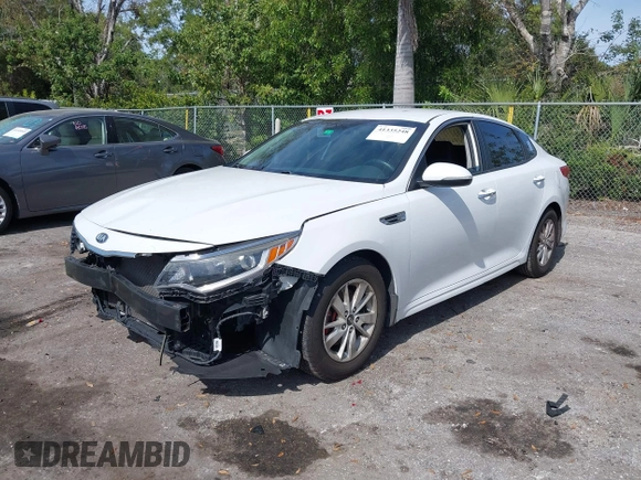 2018 Kia Optima S with VIN 5XXGT4L34JG196074, listed as a IAAI auction lot 41335248 with 88,325 mi miles. Bid and sale history available at carsss.com. Image 17.